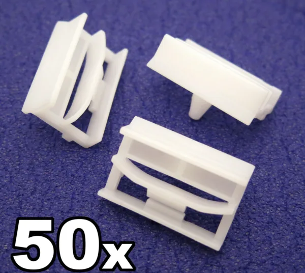 50x BMW 3-Series Sideskirt Plastic Clips- Plastic Bracket for Sill Moulding Trim