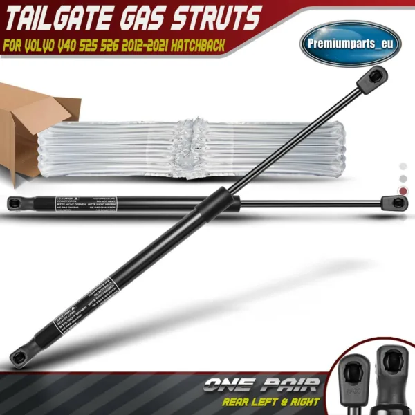 2x New Rear Tailgate Boot Gas Struts for Volvo V40 525 526 2012-2021 31395607