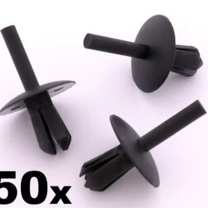 50x Vauxhall Interior Trim Clip- Seat Covers, Fascia Panels & Dashboard Trims