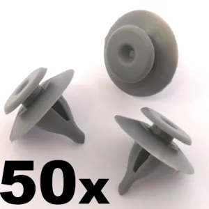 50x Ford VW Seat Interior Door Card, Fascia Panel & Seat Back Plastic Trim Clips