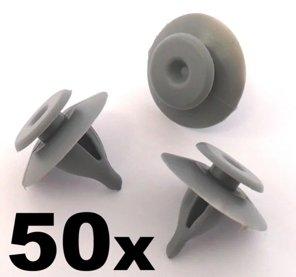 50x Ford VW Seat Interior Door Card, Fascia Panel & Seat Back Plastic Trim Clips