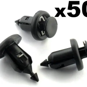 50x Honda Bumper, Wheel Arch Lining, Splashguard & Engine Undertray Trim Clips
