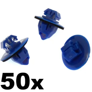 50x Toyota Prado Land Cruiser Side Moulding Wheel Arch Flare Plastic Trim Clips