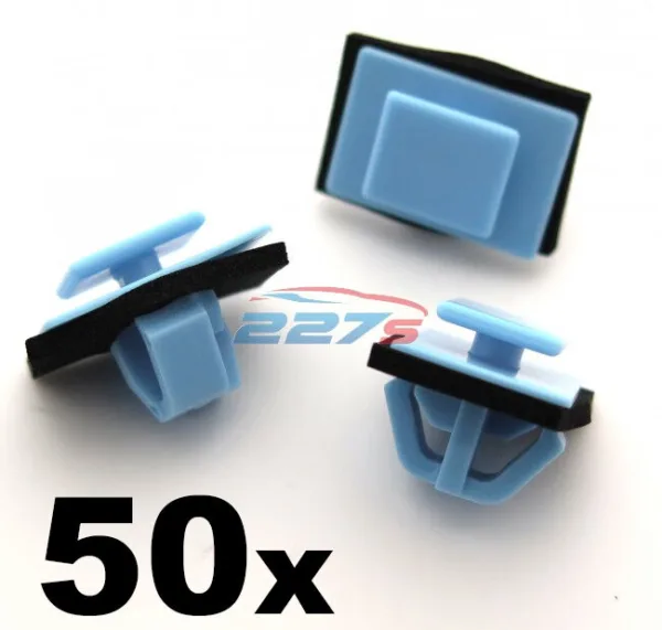 50x Side Moulding and Door Trim Clips: Fits the Hyundai Santa Fe & Kia Sportage