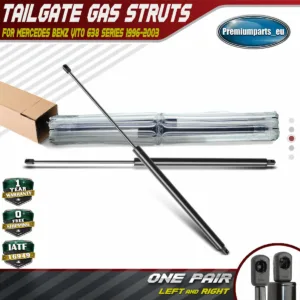 Set of 2 Tailgate Gas Struts Holder for Mercedes Benz W638 Vito 96-03 with Wiper
