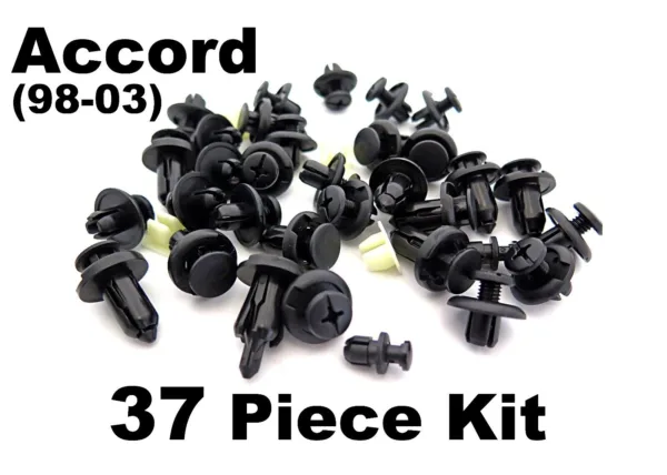 Plastic Trim Clip Kit for Honda Accord- Bumper, Wheel Arch & Undertray Clip Set