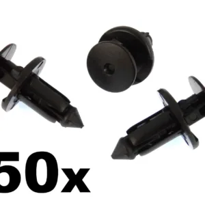 50x Lexus & Toyota Plastic Rivets for Bumpers, Wheel Arches & Sill Moulding Clip