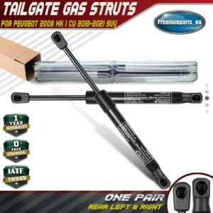 2x Rear Tailgate Boot Gas Struts for Peugeot 2008 I CU 2013-2021 SUV 9678317180