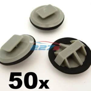 50x Plastic Trim Clips for Mazda Sill Moulding / Rocker Cover Trim Clips