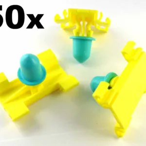 50x Vauxhall Astra G & Zafira A Door Trim Clips- Side Moulding Clips 90590995