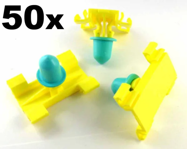 50x Vauxhall Astra G & Zafira A Door Trim Clips- Side Moulding Clips 90590995
