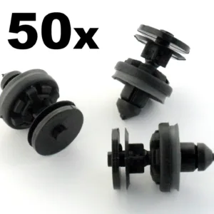 50x Ford Focus & C-Max Interior Door Card & Trim Panel Retaining Clip / Fastener