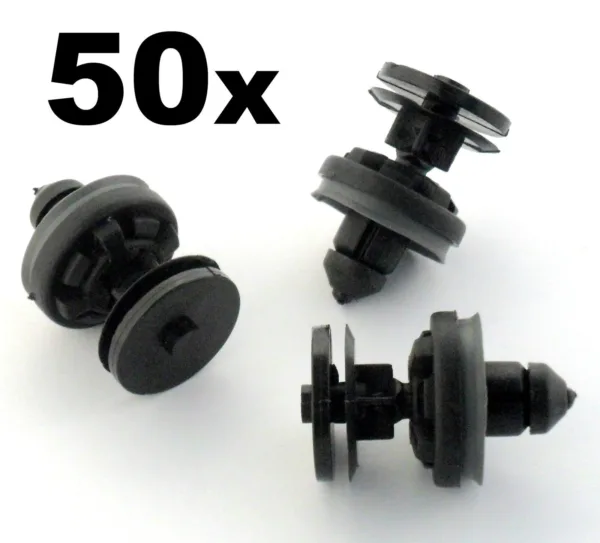 50x Ford Focus & C-Max Interior Door Card & Trim Panel Retaining Clip / Fastener
