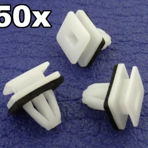 50x Honda Civic CRV Side Skirt, Sill Guard Moulding, Rocker Cover Trim Clips