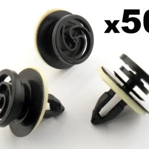 50x Audi A4 Interior Door Card & Trim Panel Mounting / Fastener Clips