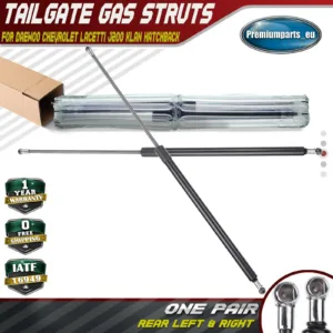 2x Rear Boot Tailgate Gas Struts for Daewoo Chevrolet Lacetti J200 KLAN 96548931