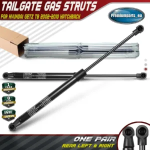 2x Rear Tailgate Boot Gas Struts for Hyundai Getz TB 02-10 Hatchback 817701C000