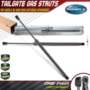 2x Tailgate Boot Trunk Gas Struts for Mazda 3 BK 2003-2009 Hatchback BP4K63620D