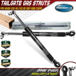 2x New Rear Tailgate Gas Struts for Honda CRX MK II 1987-1992 Coupe 74820SH2307