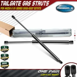 2x Tailgate Rear Boot Gas Struts for Mazda 6 GY 2002-2007 Estate G21B-62-620