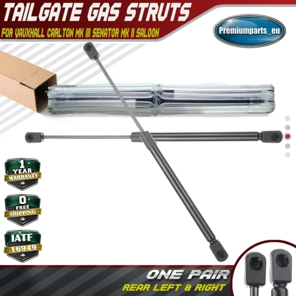 2x Rear Boot Tailgate Gas Struts for Vauxhall Carlton MK3 Senator MK2 90275080
