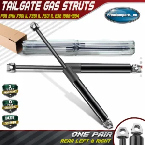 2x Gas Struts Tailgate for BMW 730i iL 735i iL 750i iL E32 1986-1994 51241908431