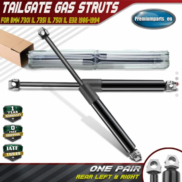 2x Gas Struts Tailgate for BMW 730i iL 735i iL 750i iL E32 1986-1994 51241908431