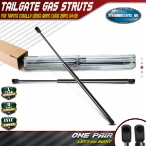 Set of 2x Tailgate Gas Struts for Toyota Corolla Verso MPV 2004-2009 68950-0F010