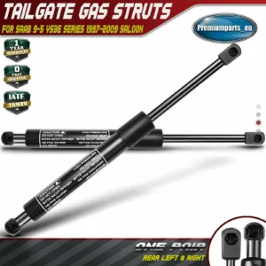 2x Rear Tailgate Gas Struts Lift Supports for Saab 9-5 YS3E 97-09 Saloon 5360839