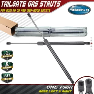 2x New Rear Boot Tailgate Gas Struts for Audi A6 C5 4B5 1997-2005 4B9827552D