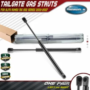 2x Tailgate Boot Gas Struts for Alfa Romeo 156 932 2000-2006 Estate 60664833
