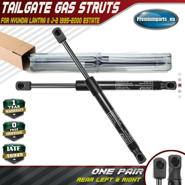 2x Rear Tailgate Boot Gas Struts for Hyundai Lantra II J-2 1995-2000 8177129221
