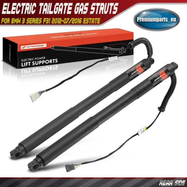 2x Electric Tailgate Gas Struts Rear for BMW 3 Series F31 2012-07/2016 Estate