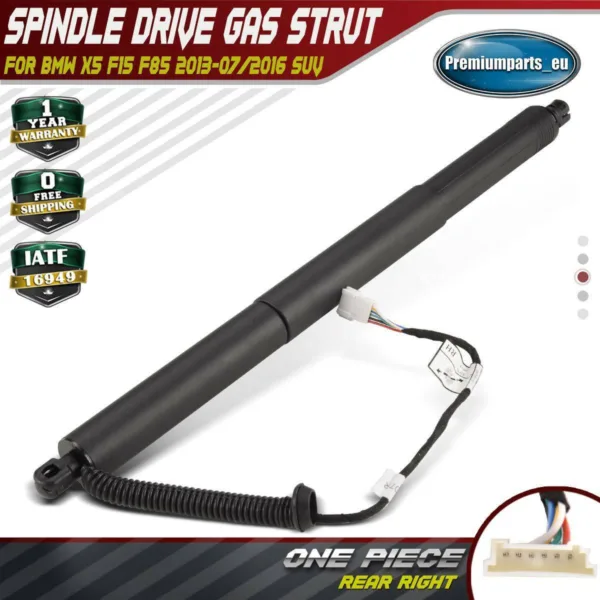 1x Auto Tailgate Gas Strut Spring Rear Right for BMW X5 F15 F85 Spindle Drive