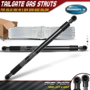 2x New Rear Tailgate Boot Gas Struts for Volvo S90 II 234 2016-2021 31385799