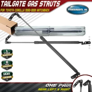 2x Rear Tailgate Gas Struts for Toyota Corolla Hatchback 1992-1999 6896019855