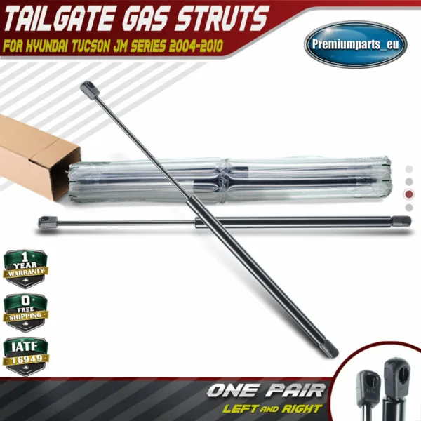 2x Tailgate Rear Boot Gas Struts for Hyundai Tucson JM 2004-2010 SUV 817712E000
