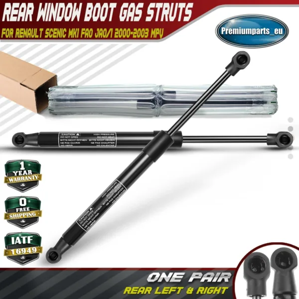 2x Rear Window Boot Gas Struts for Renault Scenic MK1 FA0 JA0/1 MPV 7700354322