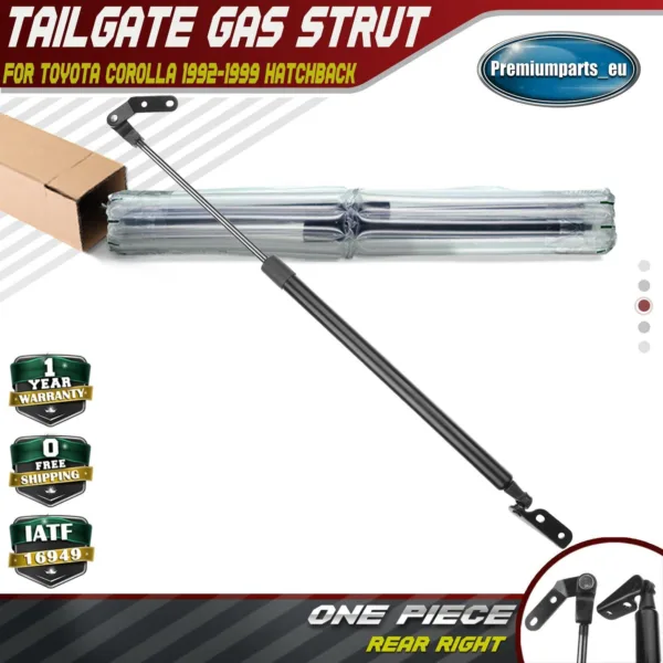 1x Rear Right Tailgate Gas Struts for Toyota Corolla Hatchback 92-99 6896019855