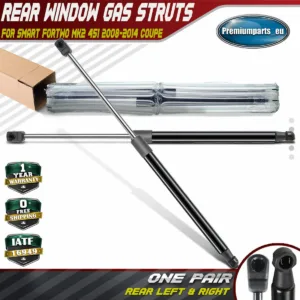 2x Gas Struts Rear Window for Smart Fortwo MK2 451 2008-2014 4519880004