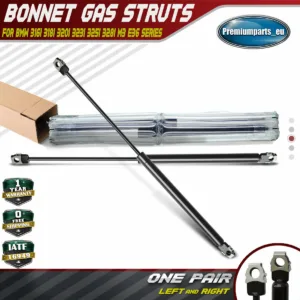 2x Bonnet Hood Gas Struts for BMW 3 Series E36 M3 Coupe Convertible 1992-1999