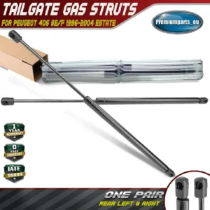 2x Rear Boot Tailgate Gas Struts for Peugeot 406 8E/F 1996-2004 Estate 8731C5