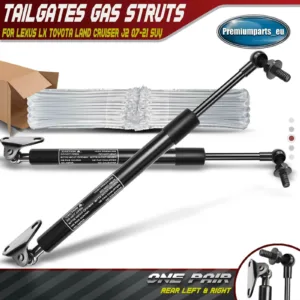 2x Rear Tailgate Gas Struts Lift Supports for Lexus LX Toyota Land Cruiser J2