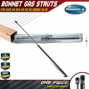 Qty(1) Hood Bonnet Gas Strut Spring for Audi A4 A5 8KH 8K5 8T3 8TA 2009-2015