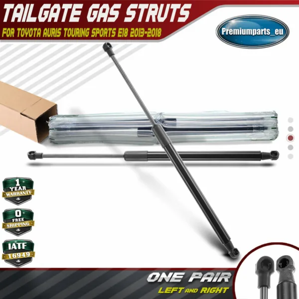 2x Tailgate Boot Gas Struts Spring for Toyota Auris Touring Sports E18 2013-2018