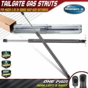 2x Gas Struts Rear Boot Tailgate for Mazda 2 DE DH 2007-2015 D65163620A