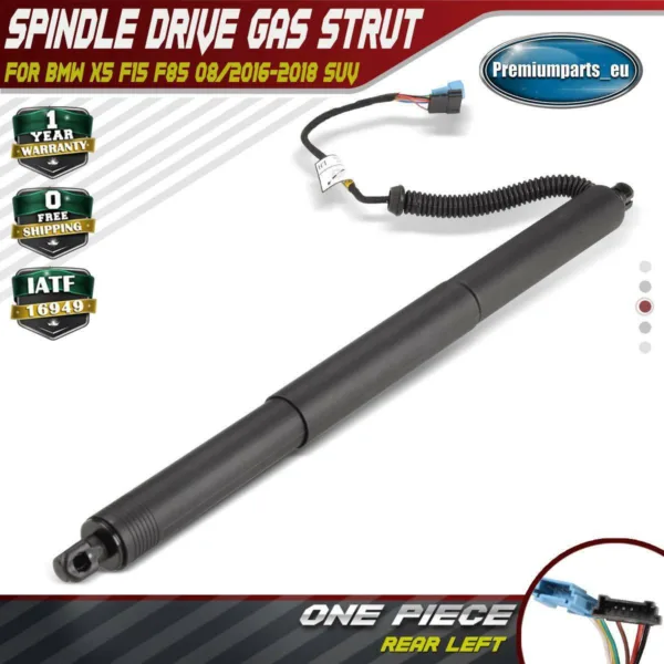 1x Auto Tailgate Gas Strut Rear Left for BMW X5 F15 F85 08/16-18 Spindle Drive