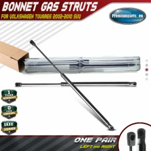 2x Hood Bonnet Gas Struts Springs for Volkswagen Touareg 2004-2010 7L6823359A
