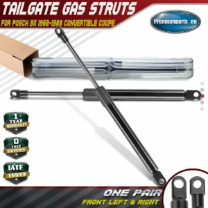 2x Gas Struts Front Tailgate for Porsche 911 1968-1988 91151133100 90151133120