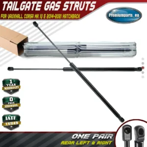 2x New Rear Boot Tailgate Gas Struts for Vauxhall Corsa IV E 2014-2021 13428038